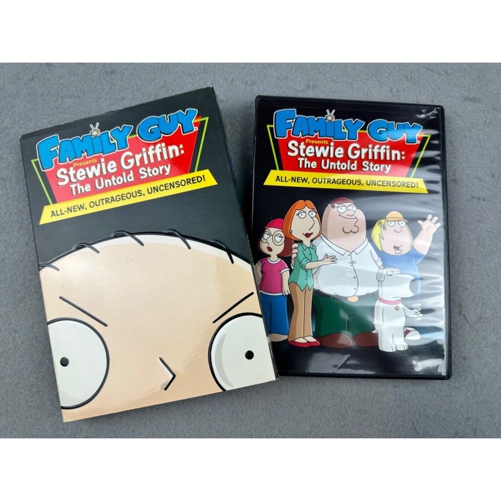 Family Guy Presents Stewie Griffin The Untold Story Uncensored DVD Animated 2005